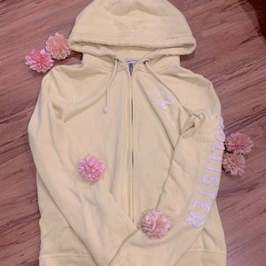 Yellow Hollister Jacket
